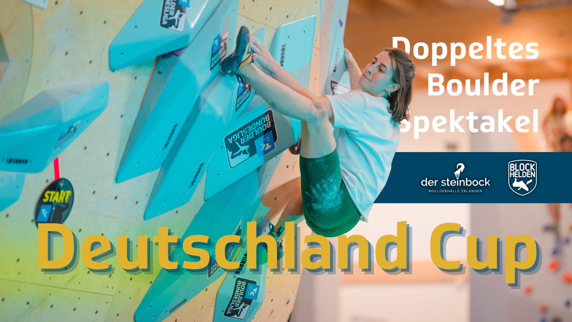 Doppeltes Boulderspektakel: Zwei Deutschland Cups in Erlangen