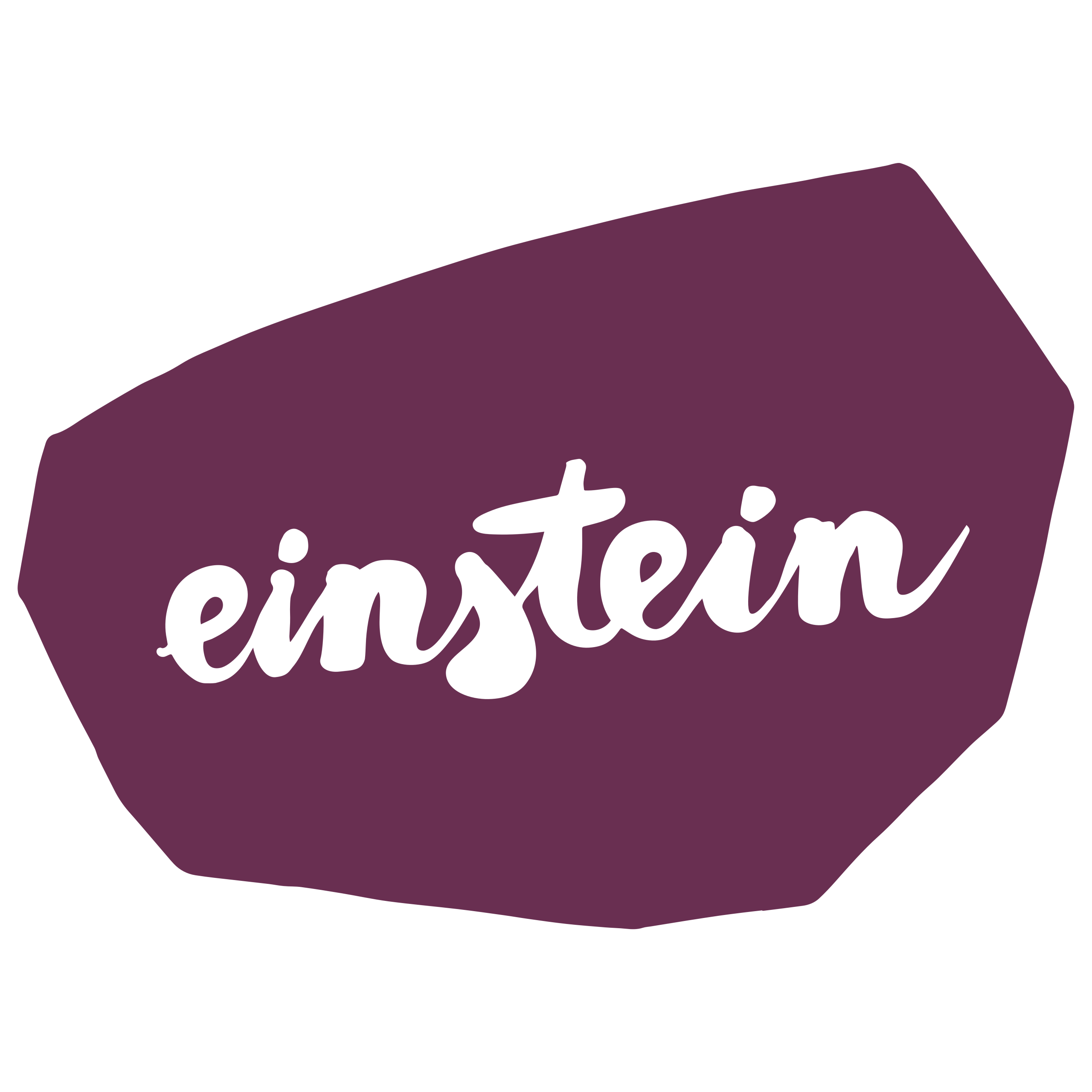 Einstein blauer Hintergrund