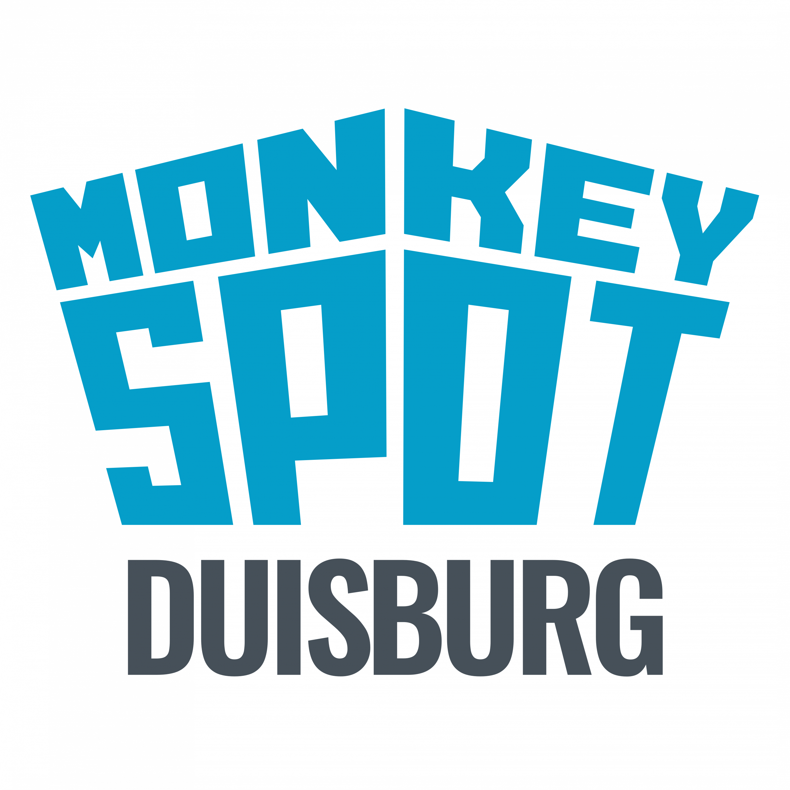 Monkeyspot Duisburg blauer hintergrund